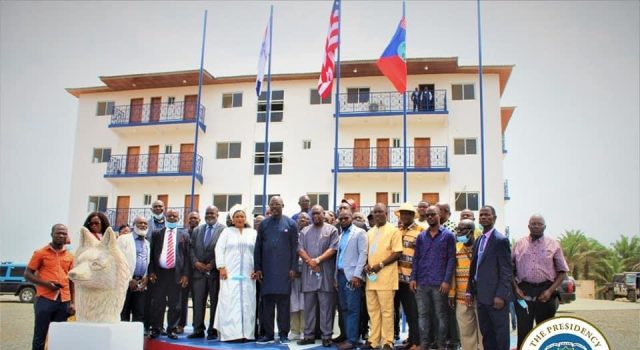 President Weah Describes New NSA Headquarters ‘Milestone Achievement’