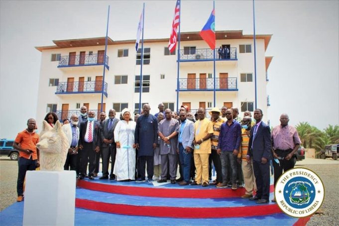 President Weah Describes New NSA Headquarters ‘Milestone Achievement’