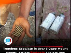 Tensions Escalate in Grand Cape Mount County Amidst Protests Against Bea Mountain Mining Company