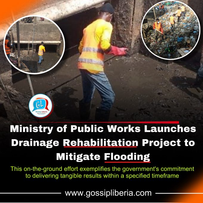 Ministry of Public Works Launches Drainage Rehabilitation Project to Mitigate Flooding
