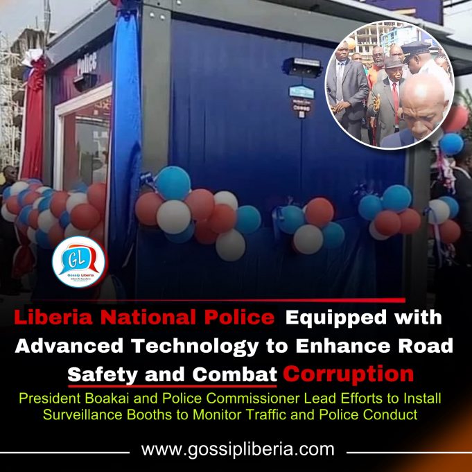 Liberia National Police Equipped with Advanced Technology to Enhance Road Safety and Combat Corruption