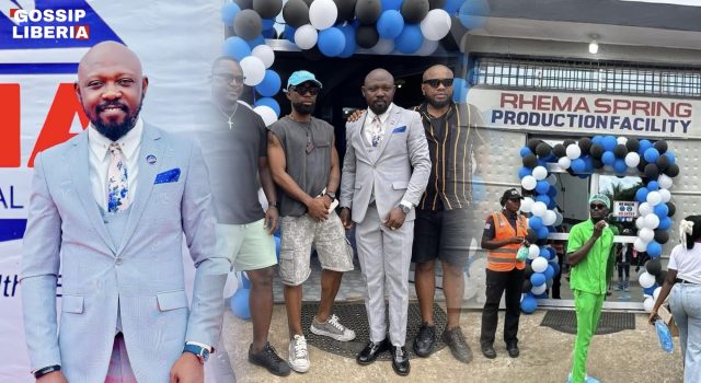 Liberian-Owned Rhema Spring Natural Mineral Water Company Launched