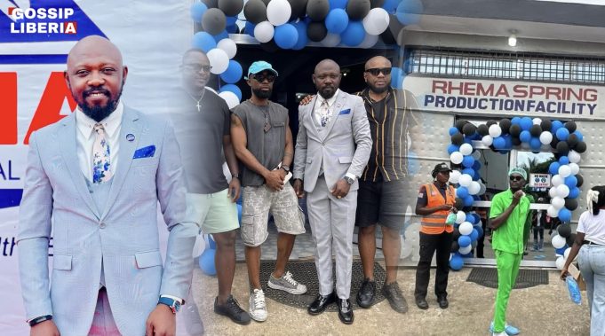 Liberian-Owned Rhema Spring Natural Mineral Water Company Launched