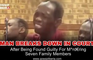 Man Breaks Down in Court After Being Found Guilty of Murdering Seven Family Members man share tears seeing his verdict