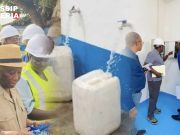 President Boakai Dedicates Solar-Powered Mini Water System in Bopolu City, Liberia