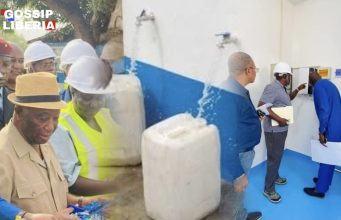 President Boakai Dedicates Solar-Powered Mini Water System in Bopolu City, Liberia