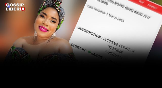 Suzan Gbangaye Defamation Case