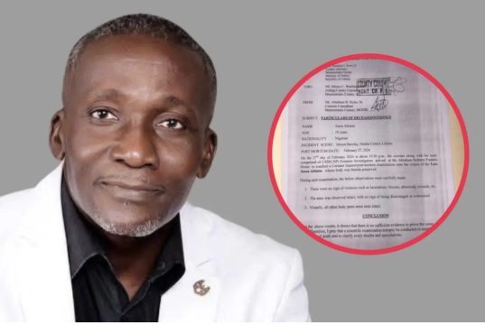 Official Coroner’s Report Contradicts Online Allegations in Death of 19-Year-Old in Monrovia