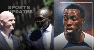 Weah Joins FIFA President to Inaugurate Mini-Soccer Pitch in New York, Wishes Son Tim Success at World Cup