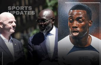 Weah Joins FIFA President to Inaugurate Mini-Soccer Pitch in New York, Wishes Son Tim Success at World Cup